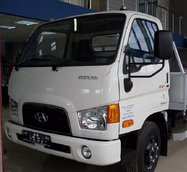 ������� ���� ����� � ��������� Hyundai HD 72