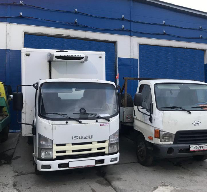Ремонт и обслуживание грузовых машин ISUZU